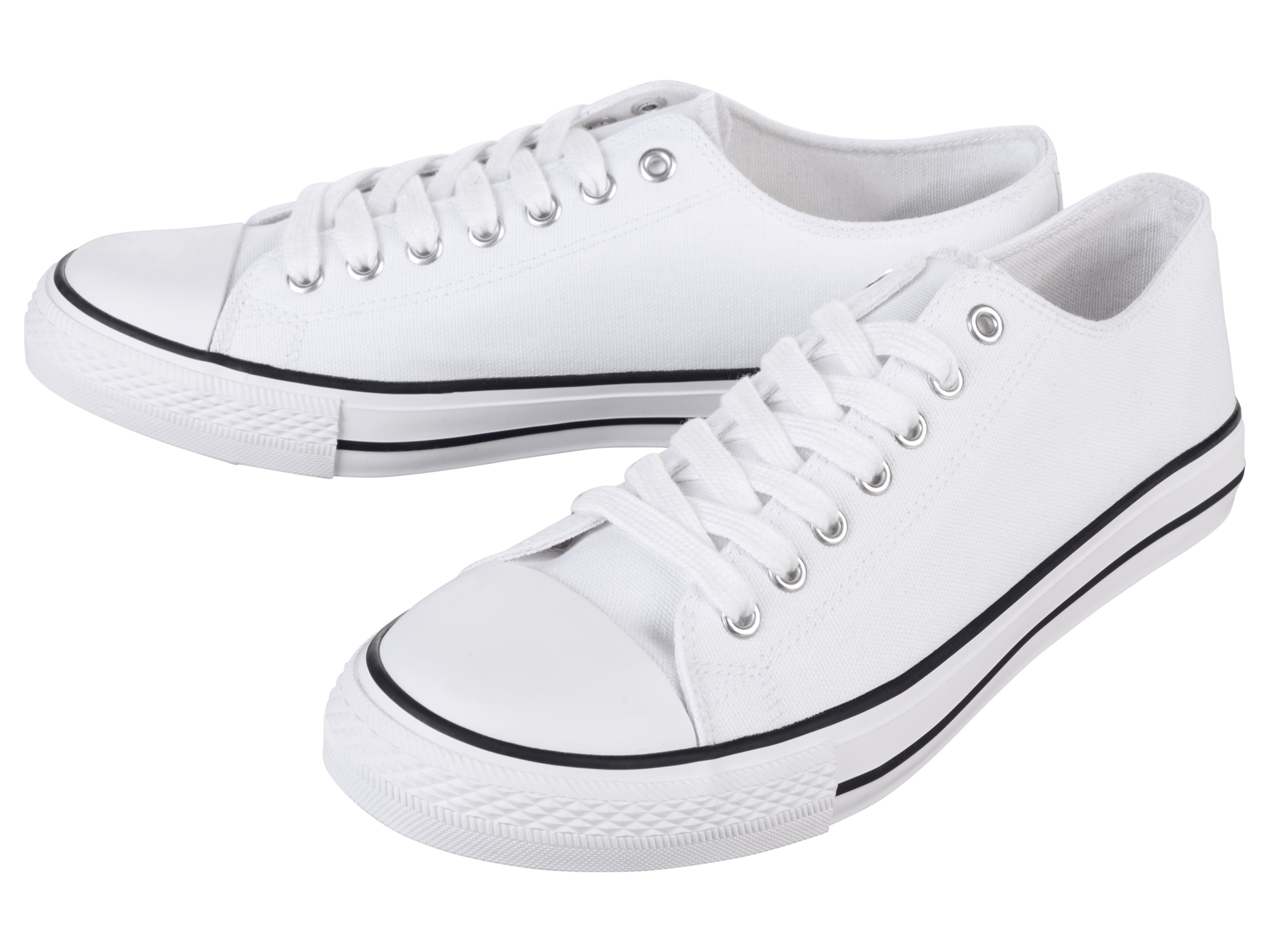 Dames-/herensneakers (wit, 42)